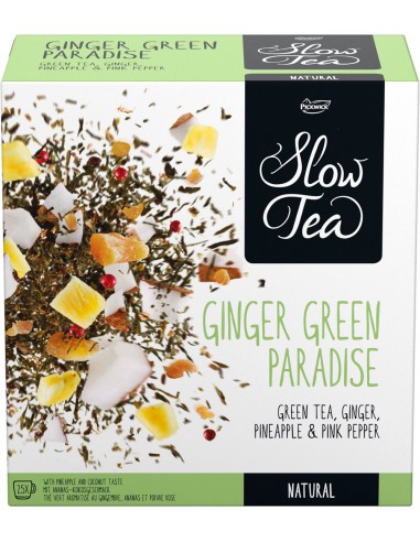 PICKWICK SLOW TEA GINGER GREEN PARADISE