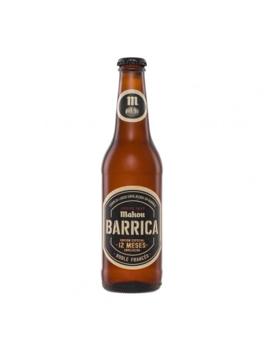 MAHOU BARRICA ESP.  12 MESES  33cl c/12B